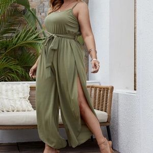High Slit Jumpsuit